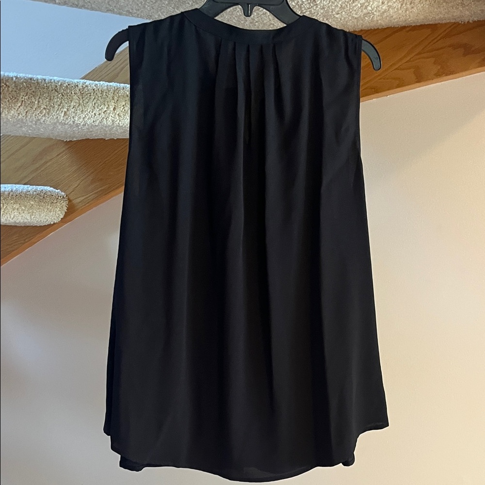 Apt. 9 Women's Black Sleeveless Blouse Size XXL. New with tags - Picture 4 of 7